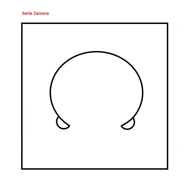 Estuche Zamora pulsera armis 90x80x44 mm.